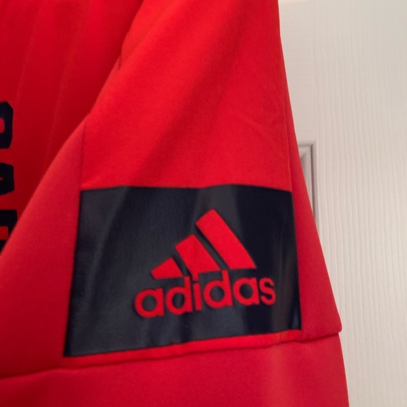 🏒 Adidas Washington Capitals zip up jacket men’s large like new - Picture 4 of 10